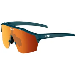 KOO, Unisex, Sportbrille, Alibi (Dark Blue Matt, Red, Rot), Blau