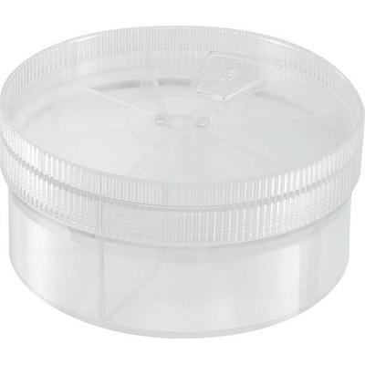 TRU COMPONENTS Sortimensdose (Ø x H) 92 mm x 43.5 mm Anzahl Fächer: 7 variable Unterteilung Inhalt 1 St.