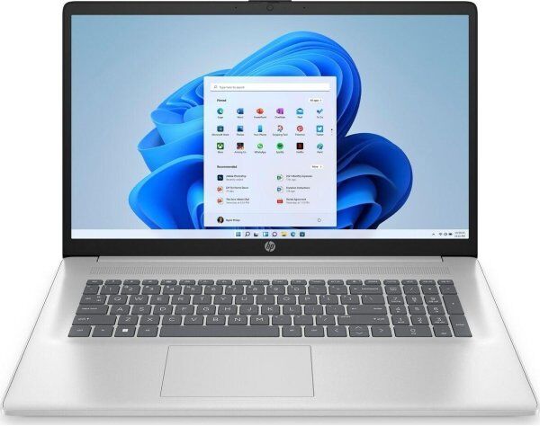 HP Essential 17,3" Bærbar Computer, Sølv