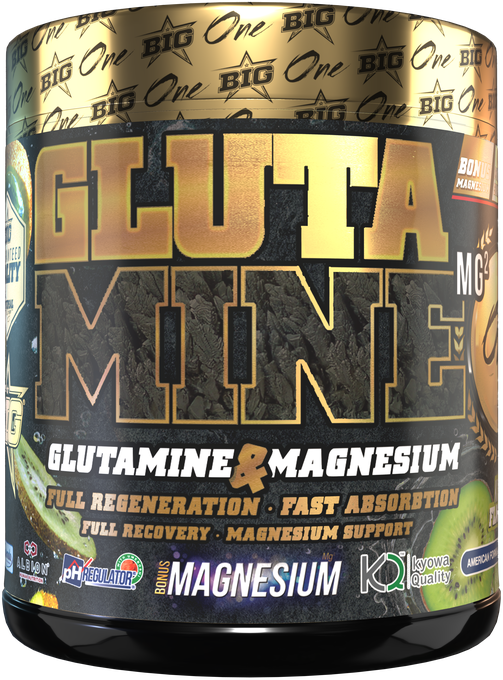 BIG Glutamine Glutamine + Magnesium Kiwi 450 gr