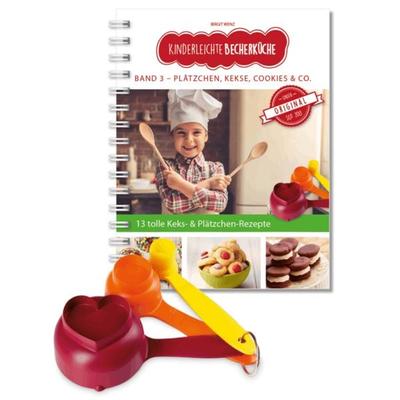 Kinderleichte Becherküche - Plätzchen, Kekse, Cookies & Co. (Band 3), Gebundene Ausgabe von Birgit Wenz, Becherkueche.de, 978-3-9818650-2-8