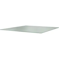 Panton Wire Glasplatte, 33 x 34,8 cm, transparent