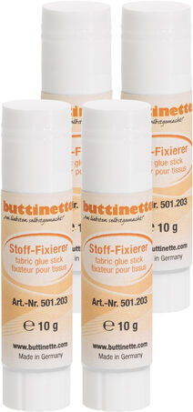 buttinette Stoff-Fixierer, 4x 10 g