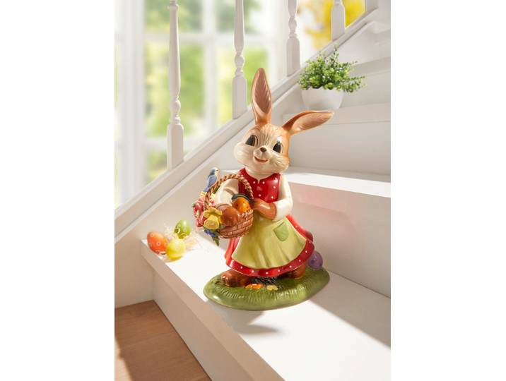 Goebel Hase aus hochwertigem Feinsteinzeug, Bunt