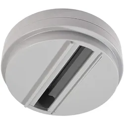Deko-Light Zubehör für 3-Phasen-Schienensystem D LINE - Aufbau-Adapter für Leuchten, 220-240V AC / 50-60Hz, Grau D-710046