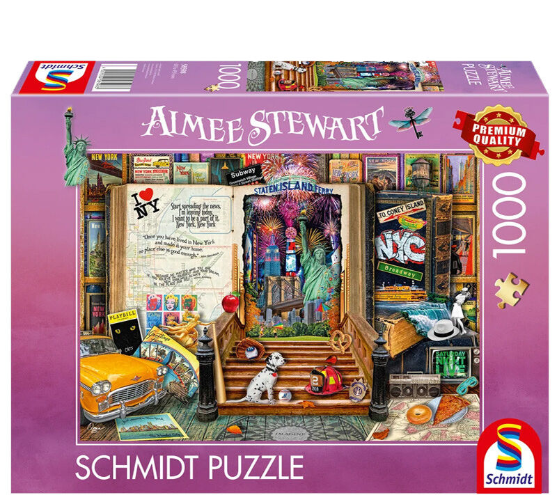 Puzzle 1000 pcs Souvenirs de New-York, Aimee Stewart - Schmidt
