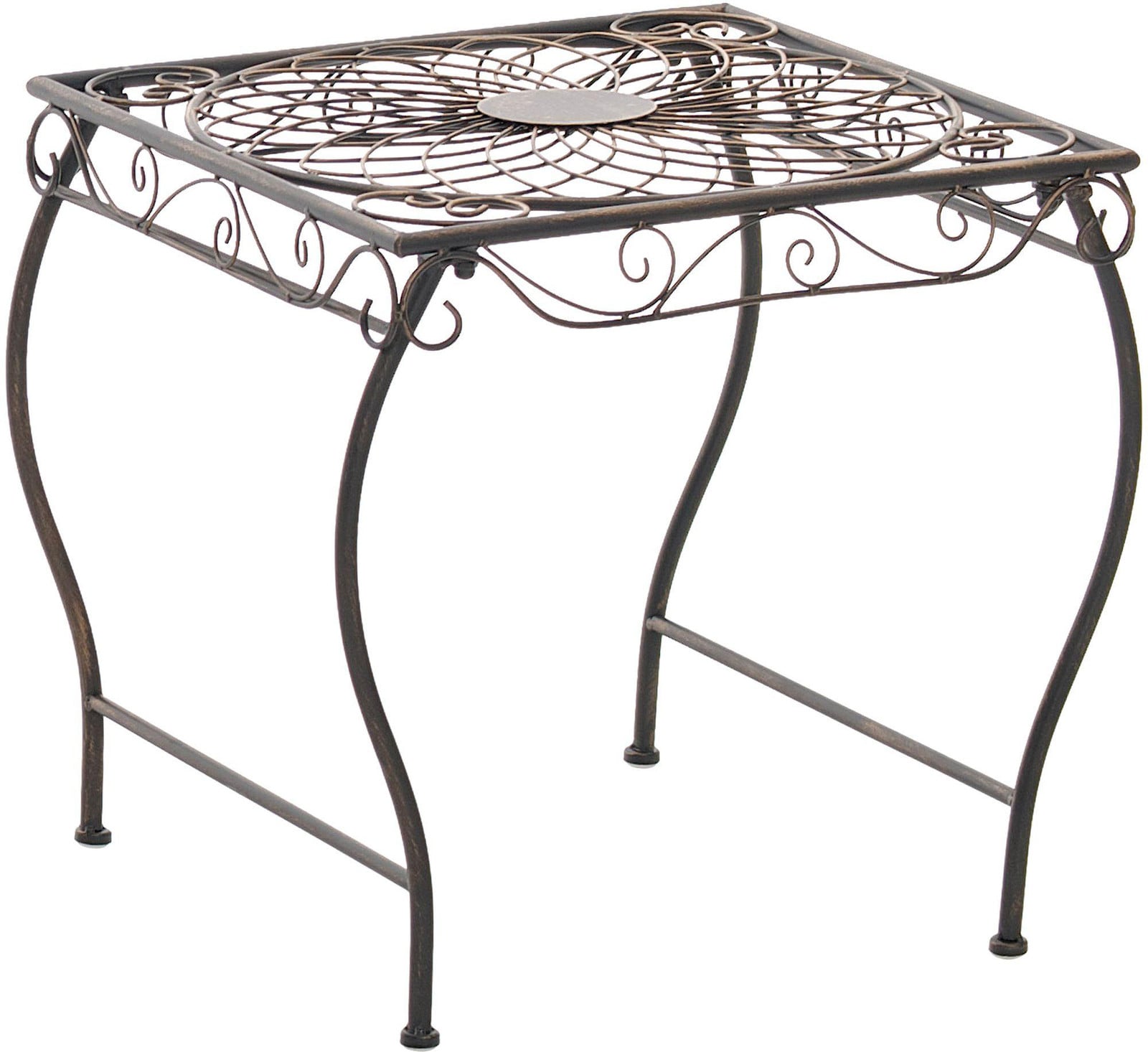 CLP Trading Metalen tafel GS3438892 - Bronskleurig