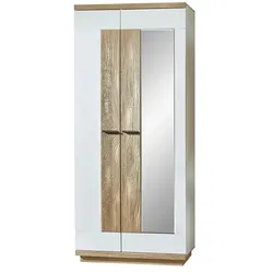 MONDO Garderobenschrank  Lisana ¦ weiß ¦ Maße (cm): B: 85 H: 197 T: 38.0