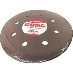 WorkPro WP407215 Schleifpapier für Schleifteller (Ø) 180 mm 5 St.