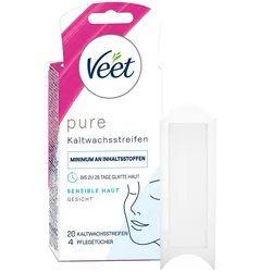 Veet pure Kaltwachsstreifen 20 Streifen