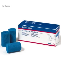 Uniflex color Universalbinde, 5 m x 10 cm, grün