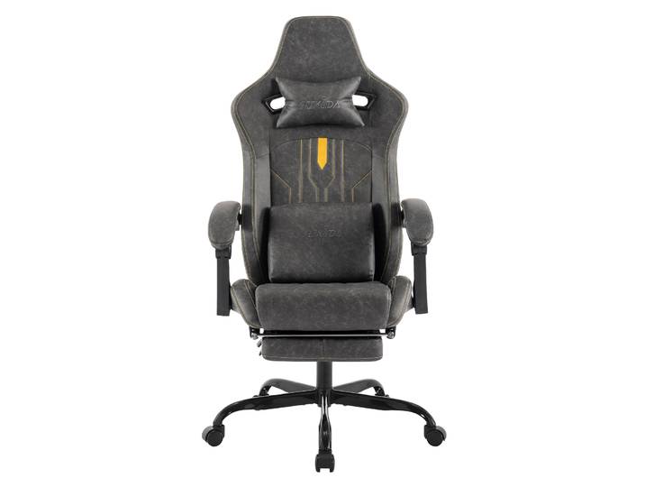 SUKIDAGaming chaise chaise d'ordinateur chaise de jeu ergonomique avec repose-pieds chaise de bureau chaise d'ordinateur ergonomique avec soutien lombaire