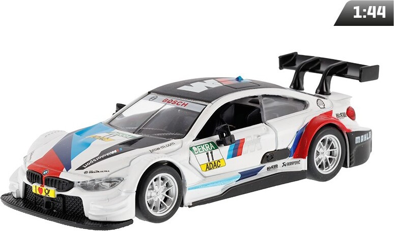 CARMOTION BMW M4 DTM Modelauto 1:44 Wit