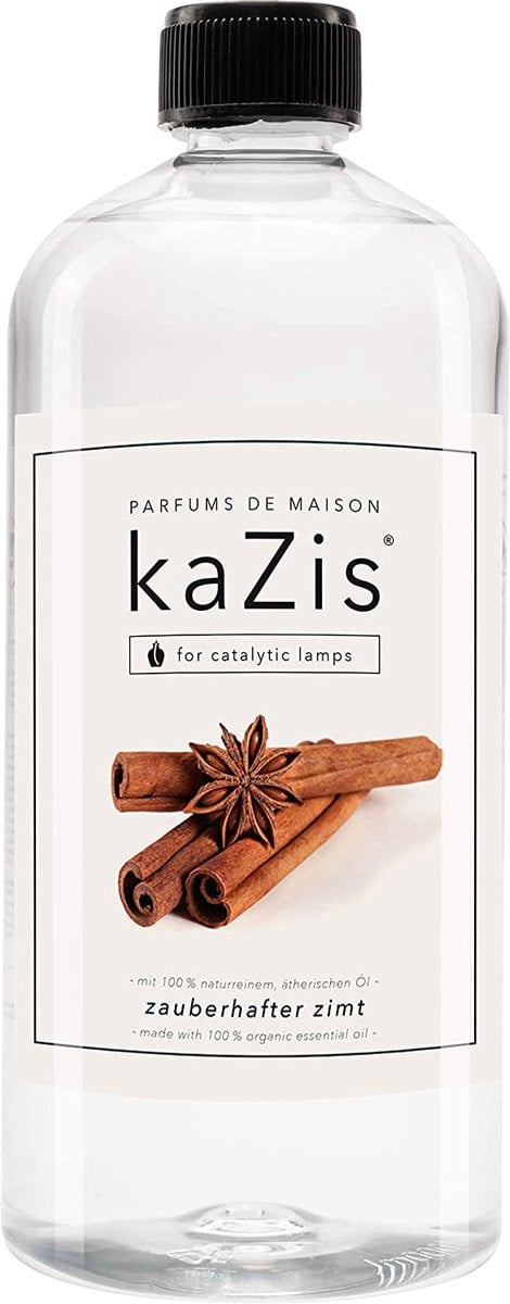 KAZIS Magic Cannelle huisparfum navulling Kaneel 1000ml voor Ashleigh & Burwood en Millefiori