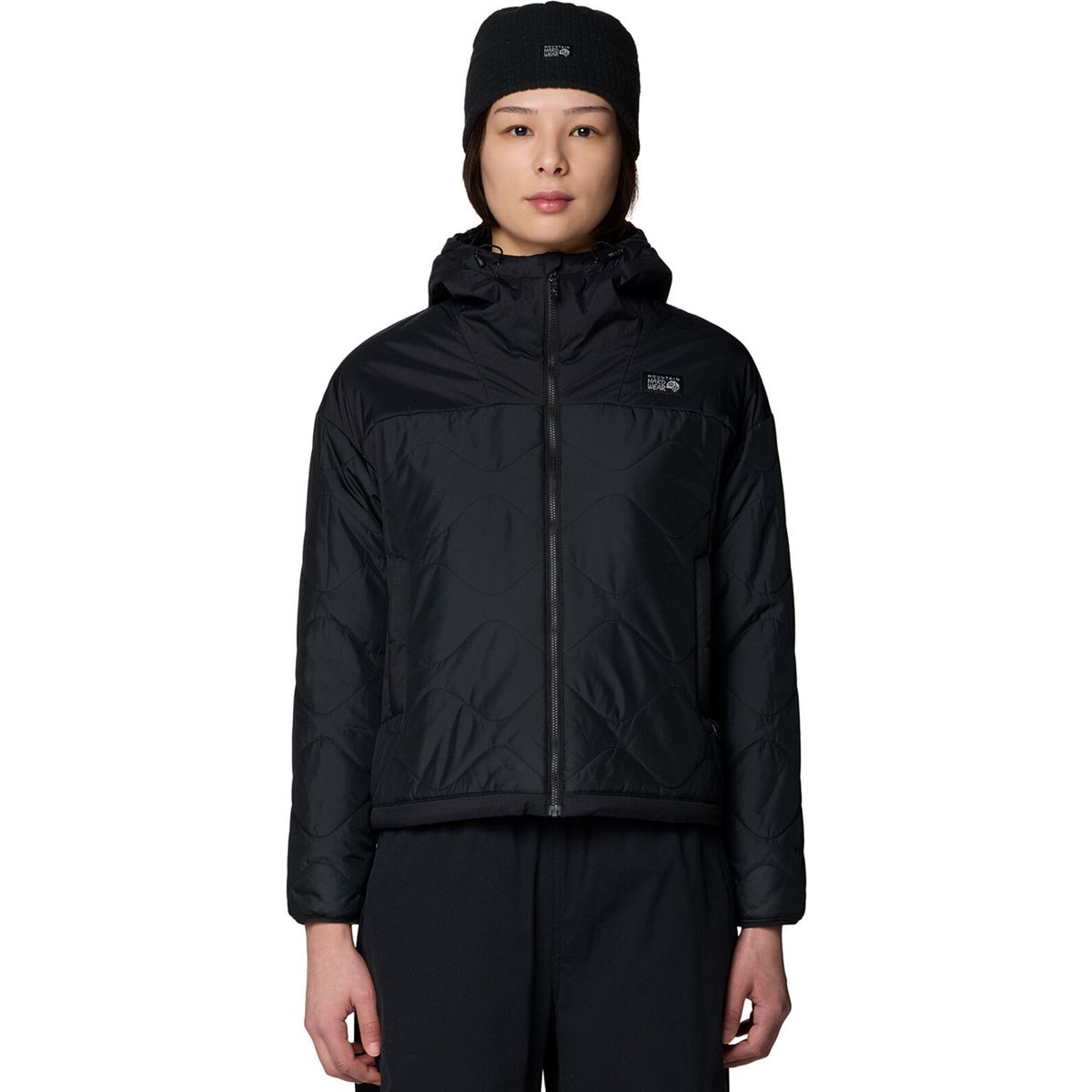 Mountain Hardwear W Après Pro Insulated Hooded Jacket black (090) L 213181-090-L