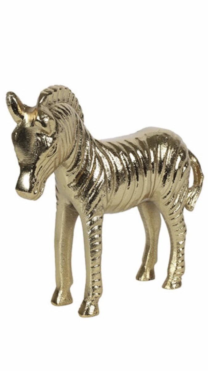 Countryfield Zebra Lando M Tafeldecoratie Gold