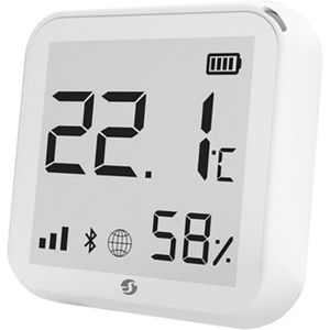 Shelly Thermo-Hygrometer 261538, Generation 3, digital, von 0 bis 40°C, innen/außen, WLAN, App-fähig