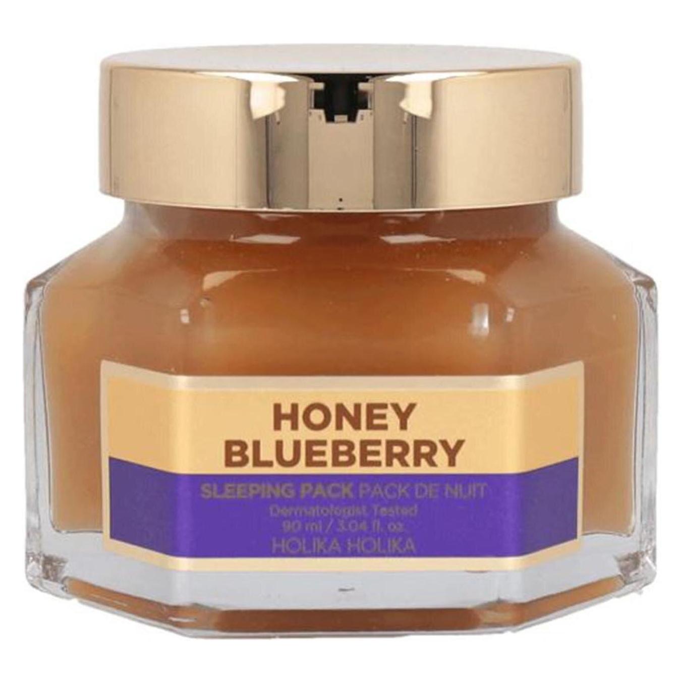 Holika Holika Honey Sleeping Pack Honey Night Mask Withueberries 90Ml (90 ml) (8806334388119)