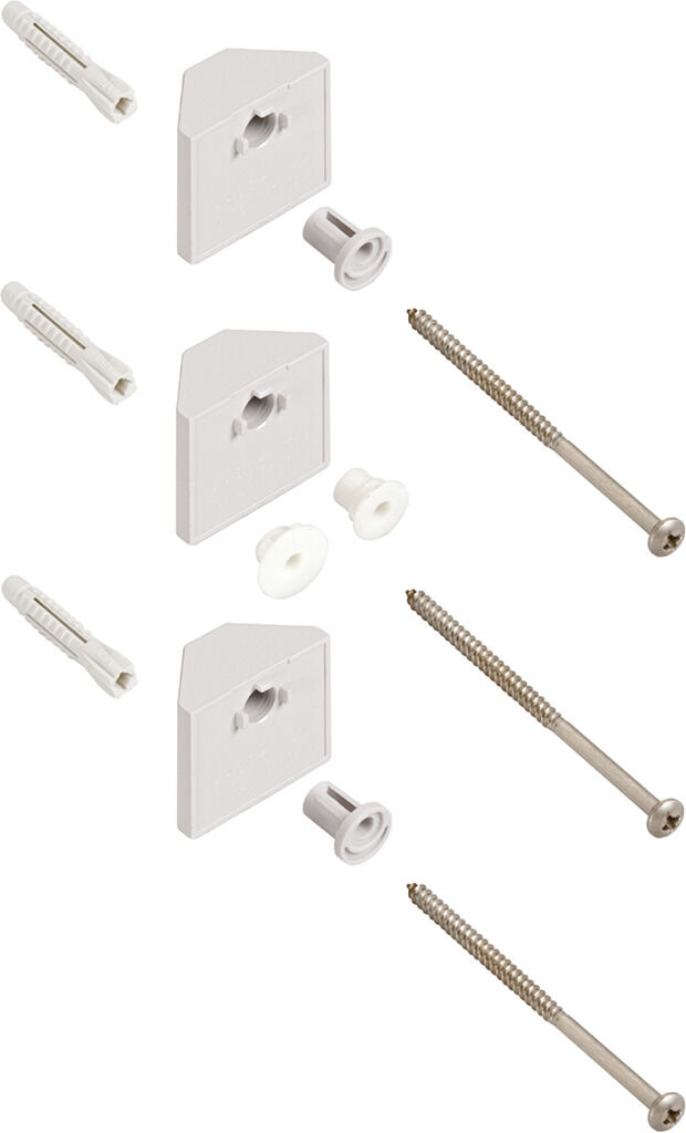 set de montage d' hansgrohe 28696000 gris clair, pour Raindance Unica