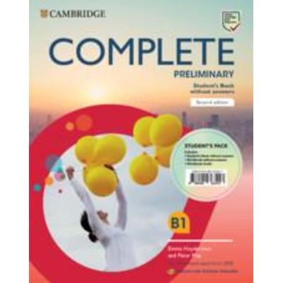 Complete Preliminary Student's Pack (Student's Book Without Answers and Workbook Without Answers and Audio) English for Spanish Speakers, Taschenbuch