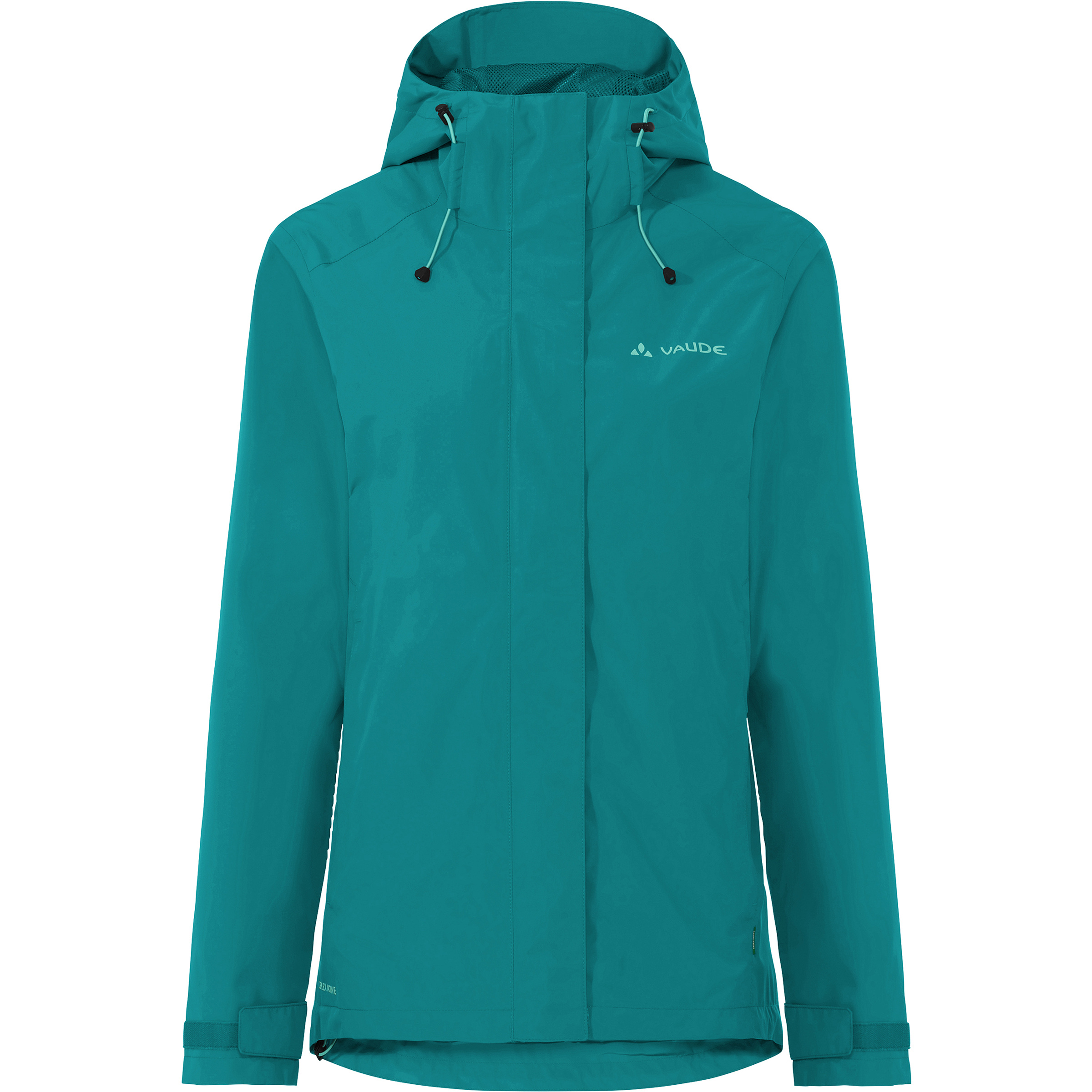 Vaude Strathcona Damen Regenjacke tuerkis Größe S Trekking Winddicht Wasserabweisend