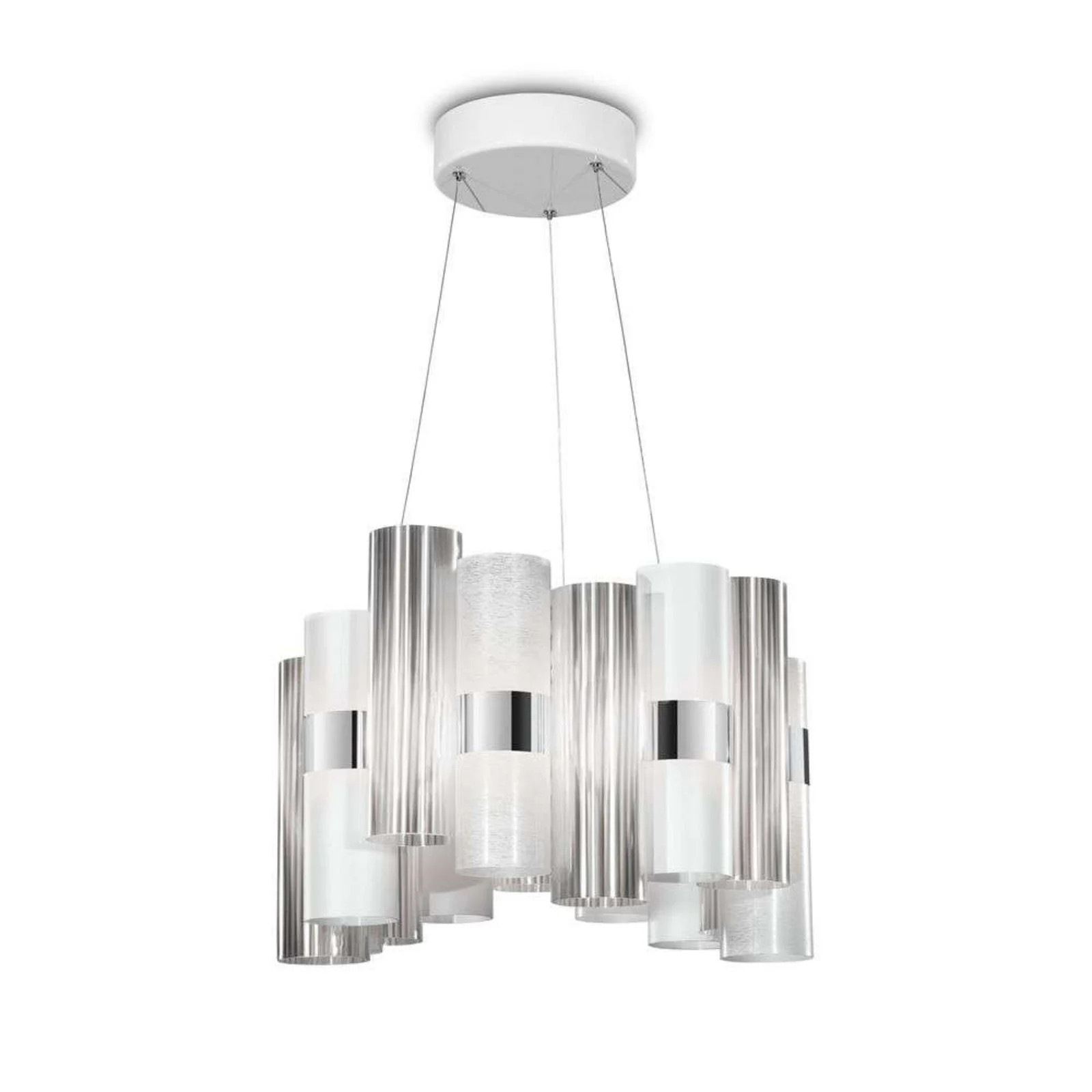 Slamp La Lollo Hanglamp White - Kunststof - Led