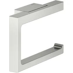 KEUCO EDITION 11 Toilettenpapierhalter, schwankbar, offene Form, 11162060000, Farbe: Edelstahl-finish