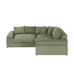 smart Ecksofa  Lionore ¦ grün ¦ Maße (cm): B: 256 H: 86 T: 256.0