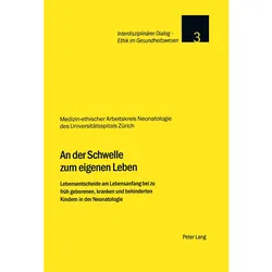 An der Schwelle zum eigenen Leben, Fachbücher von Stiftung Dialog Ethik