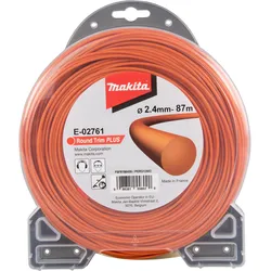 Makita Mähfaden rund, 2,4 mm x 87 m - E-02761