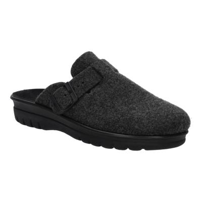 Hausschuh JOSEF SEIBEL "Metz 390, titan", Damen, Gr. 39, grau (titan), Schuhe Hausschuh