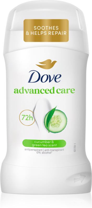Dove Advanced Care Cucumber & Green Tea kiinteä antiperspirantti 50 ml