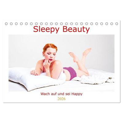 Sleepy Beauty (Tischkalender 2026 DIN A5 quer), CALVENDO Monatskalender