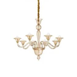 Ideal Lux 199412 Pendelleuchte Brigitta 8x40W|E14