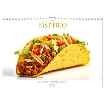 FAST FOOD (Wandkalender 2027 DIN A4 quer), CALVENDO Monatskalender