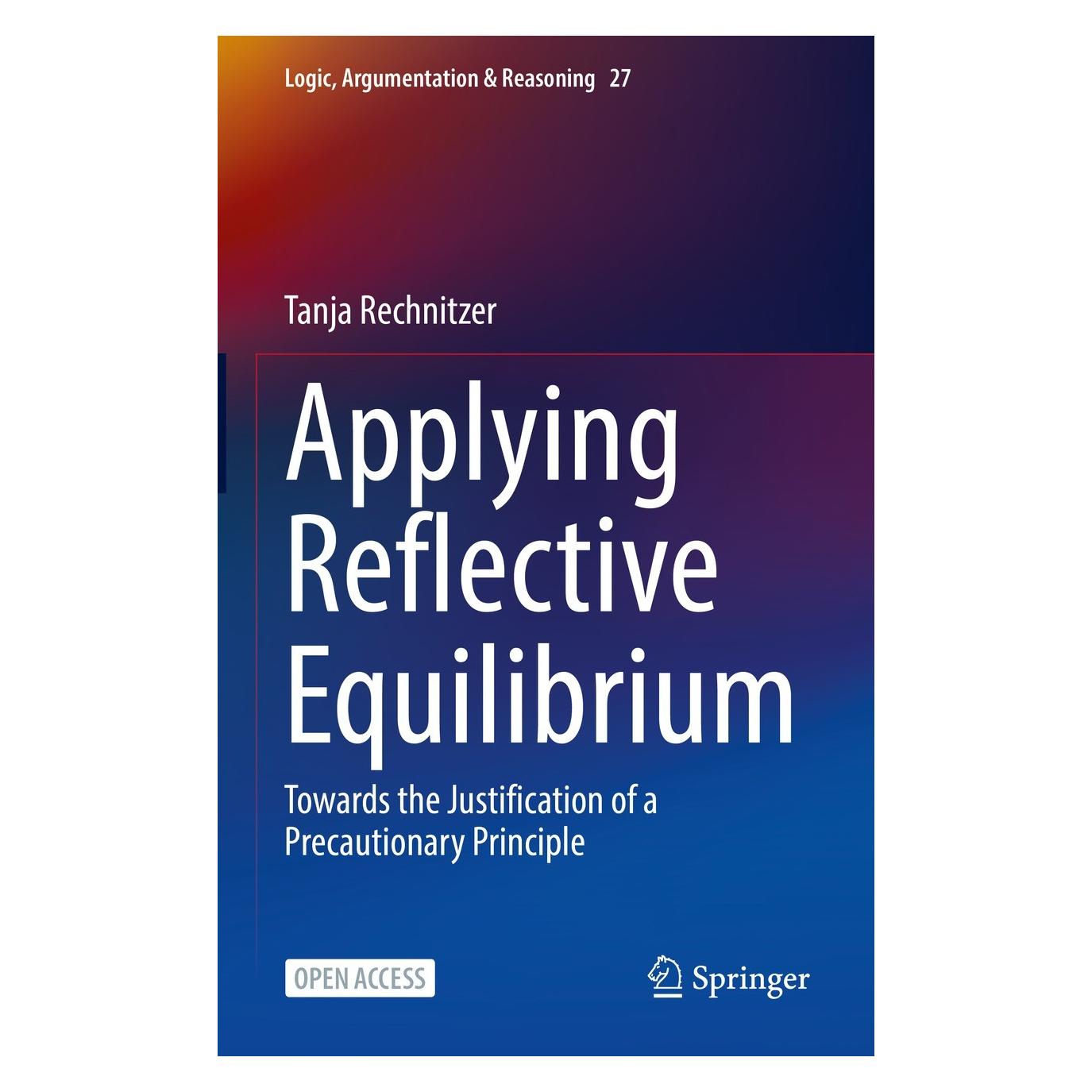 Springer Applying Reflective Equilibrium (Englisch, Hardcover, Tanja Rechnitzer) (9783031043321)
