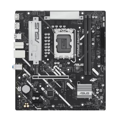 ASUS Mainboard "PRIME B860M-K", schwarz, B:26,4cm H:5,6cm T:27,4cm, Mainboards