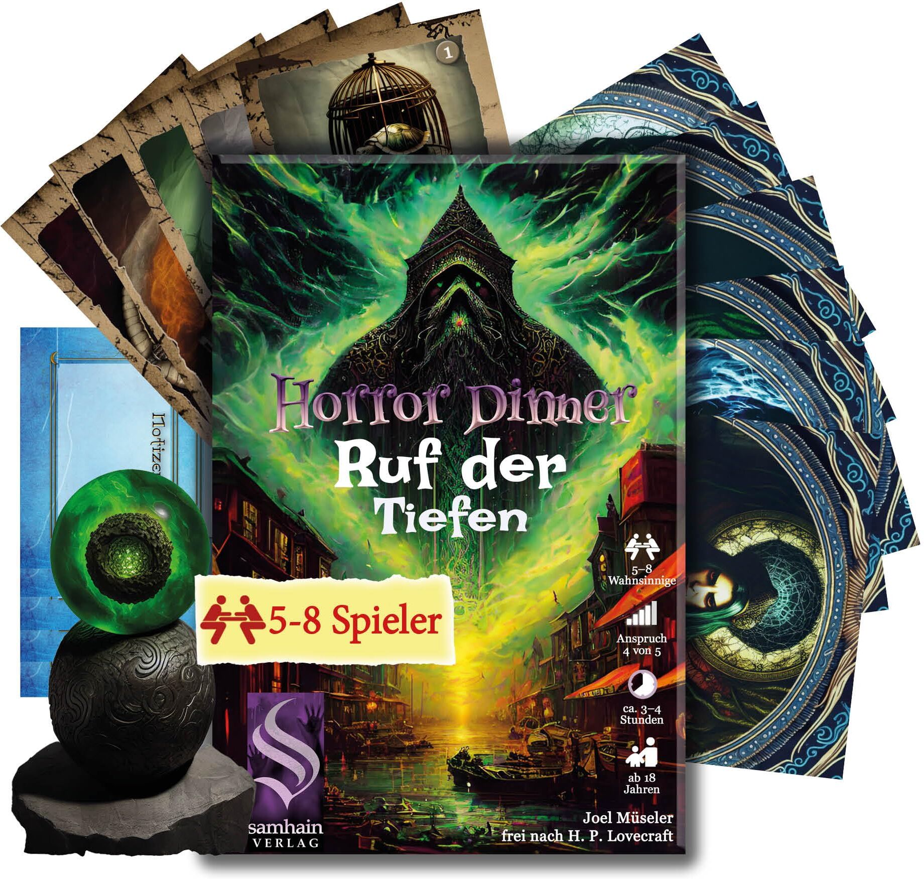 Ruf der Tiefen: Horror-Dinner (Horror-Dinner: Ruf der Tiefen) - Preis vom 17.10.2026 19:25:27 h