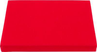 Schäfer Shop Pure Sitzkissen für Auflagedeckel und Scharnierdeckel Serie Economy 400 x 300 mm, Schaumstoff, rot