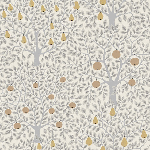Midbec FC Apelviken- Pomona Wht/grey/gold - 33012   5901638001887   Behang