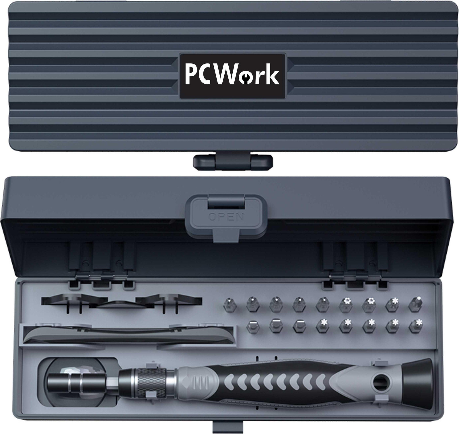 PCWork Precisieschroevendraaierset, 25-delig, model PCW08H