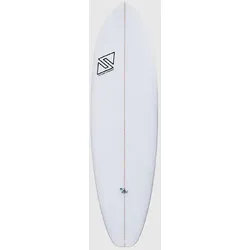 TwinsBros Mr. Freaky FCS2 Surfboard white Gr. 6'6