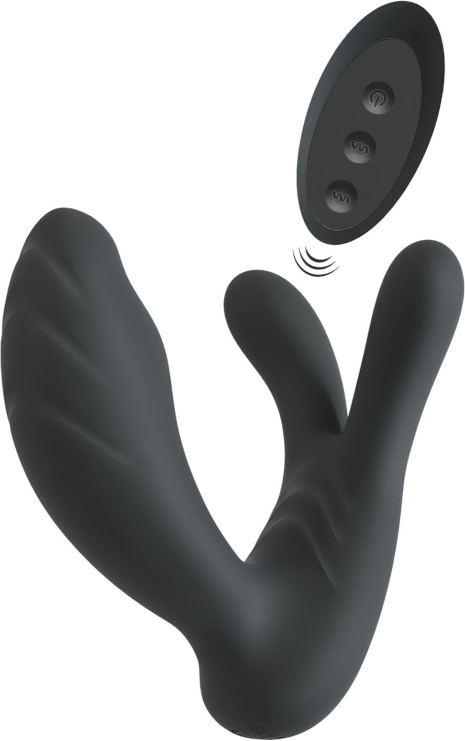 Sweet Smile Smile RC G- & P-spot Vibrator (Black)