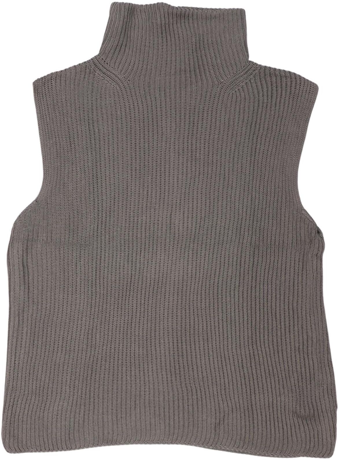 Weekend Max Mara Damen Pullover, Grau, Gr. L, Seide - Second Hand