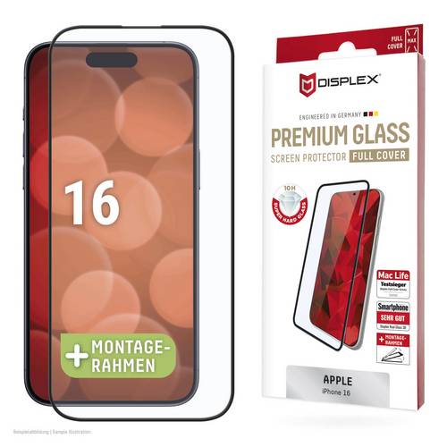DISPLEX Premium Glass FC Displayschutzglas Apple iPhone 16 1 St. 02014