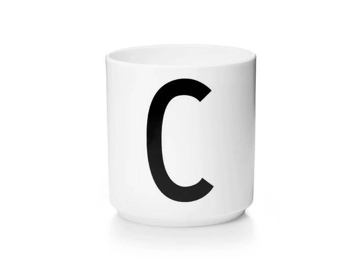 Design Letters - AJ Porzellan Becher C, weiss
