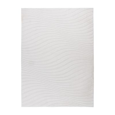 Teppich KAYOOM "Kierk 325", weiß (elfenbein), B:200cm H:16mm L:290cm, Polyester, Teppiche, Teppich, Weicher Kurzflor, Wohnzimmer