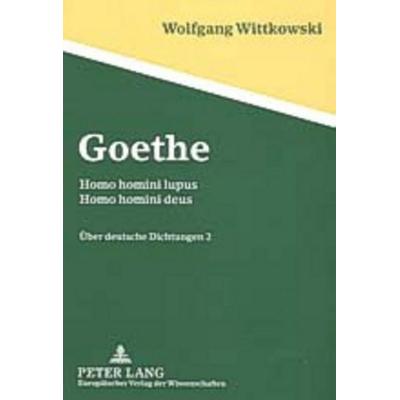 Goethe, Taschenbuch von Wolfgang Wittkowski, Peter Lang GmbH, Internationaler Verlag der Wissenschaften, 978-3-631-50502-1