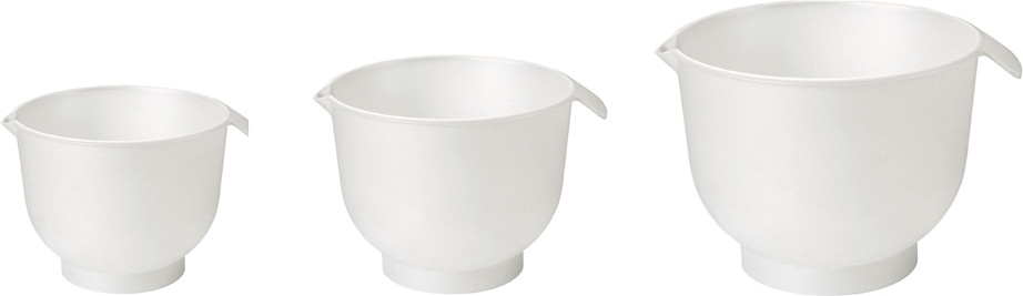 GastroMax set van 3 mengkommen, wit