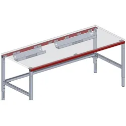 Rocholz, Schreibtisch, Hüdig+ Kabelwanne System Flex